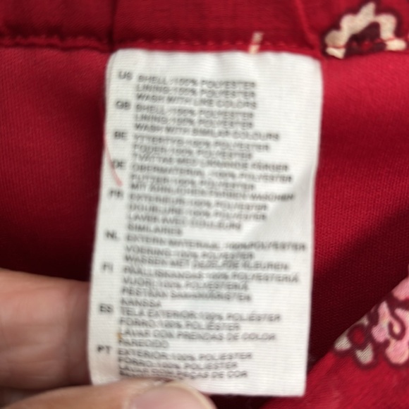 Lined Chiffon Elastic Waist Skirt  Size 14 - Picture 6 of 10